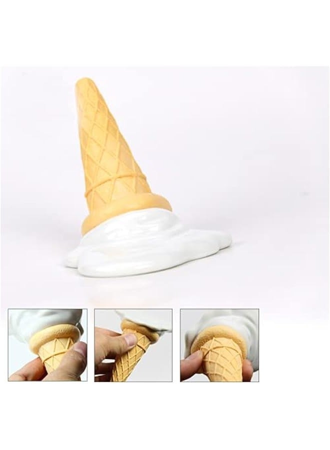 Ice Cream Shaped Door Stopper Wedge for Kids Safety and Home Decor Rubber Door Wedge for Floor Use  - Image 3