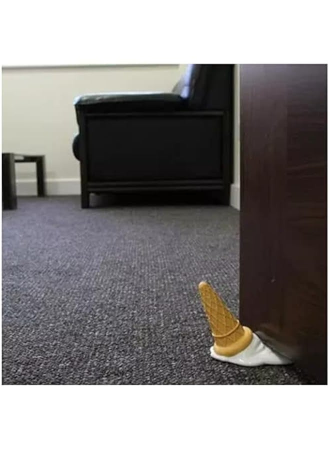 Ice Cream Shaped Door Stopper Wedge for Kids Safety and Home Decor Rubber Door Wedge for Floor Use  - Image 5
