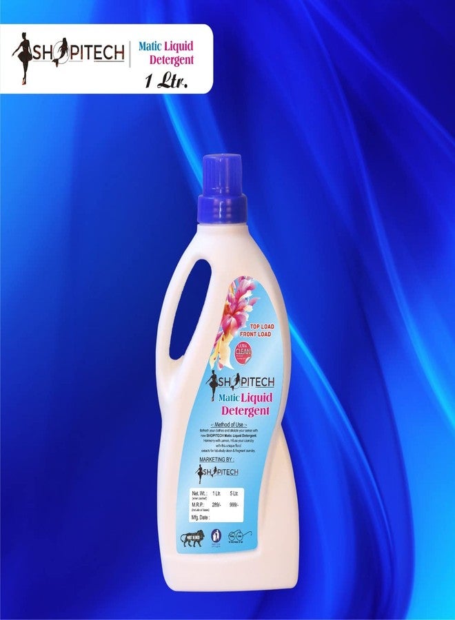 SHOPITECH Matic Liquid Detergent (1Liter) - Image 3