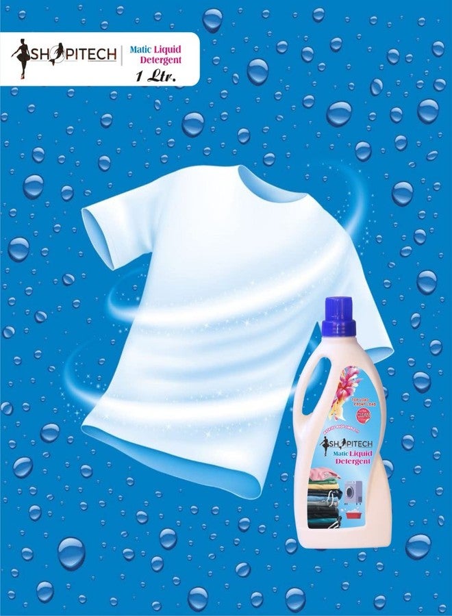 SHOPITECH Matic Liquid Detergent (1Liter) - Image 4