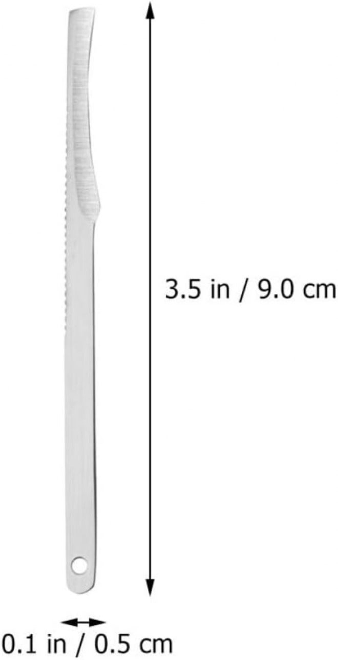 8pcs Stainless Steel Foot Dead Skin Scraper Pedicure Trimmer Nail File Callus Remover Home Foot Care Tool for Professional Toenail Grooming - Image 2