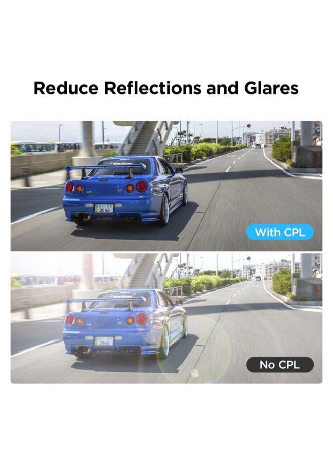 Viofo - "VIOFO Circular Polarizing Lens Filter for A119/A129 Dash Cams - Enhanced Recording Quality and Lens Protection" - Image 1