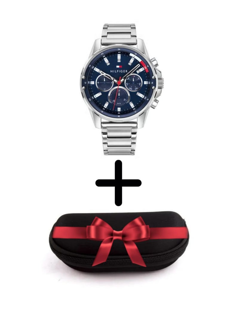 Tommy Hilfiger Men's Watch and Sunglasses Set 1791788