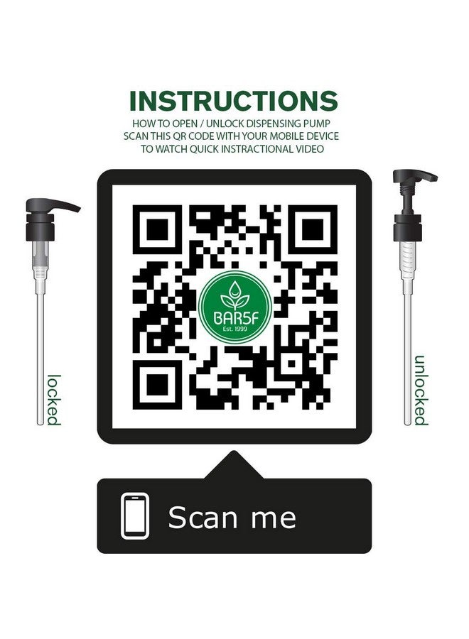 Bar5F Pump For 33.8-Oz Shampoo And Conditioner Liter Bottles (1" Inch Bottle Neck 28/410) 2-Pack - Image 4