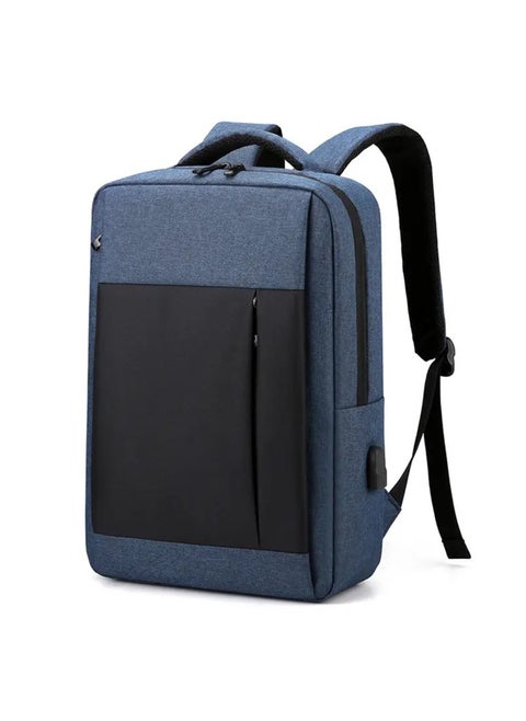 17-inch laptop bag - for the back, navy blue