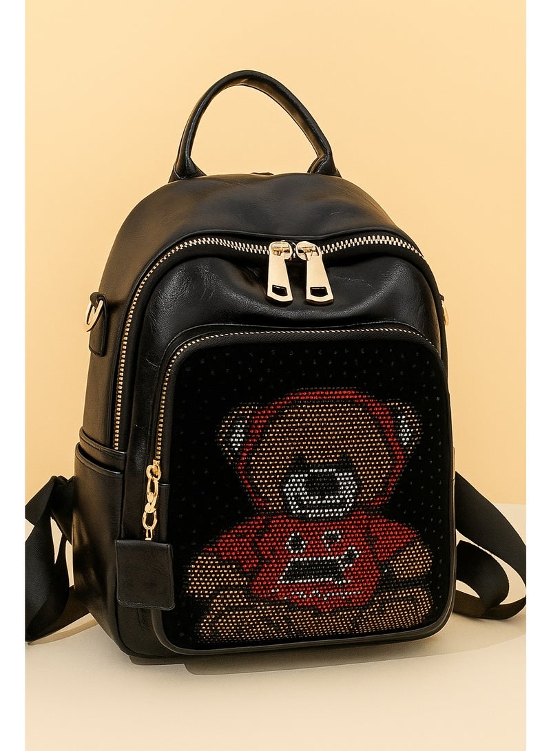 Women’s Leather Backpack – Stylish & Practical for Work, Travel and University - Image 1