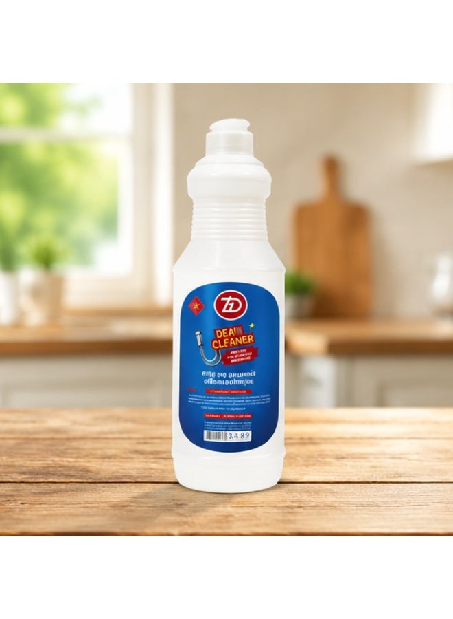 ZD Drain Cleaner and Disinfectant for all types of indoor drainage pipes, 1 liter - Image 1