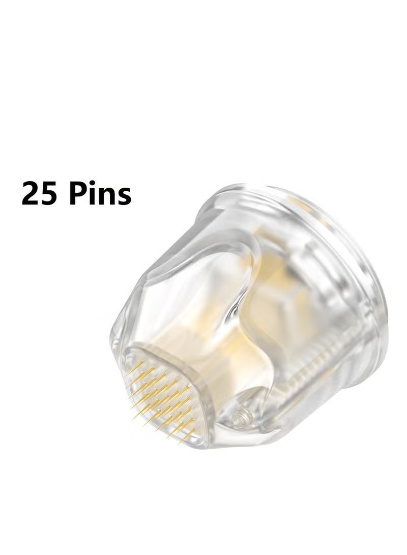 Dr pen 2-Pieces 25Pin Replacement Cartridges，Compatible with Q1S & Q2 Wireless Microneedling Derma Pen - Image 2