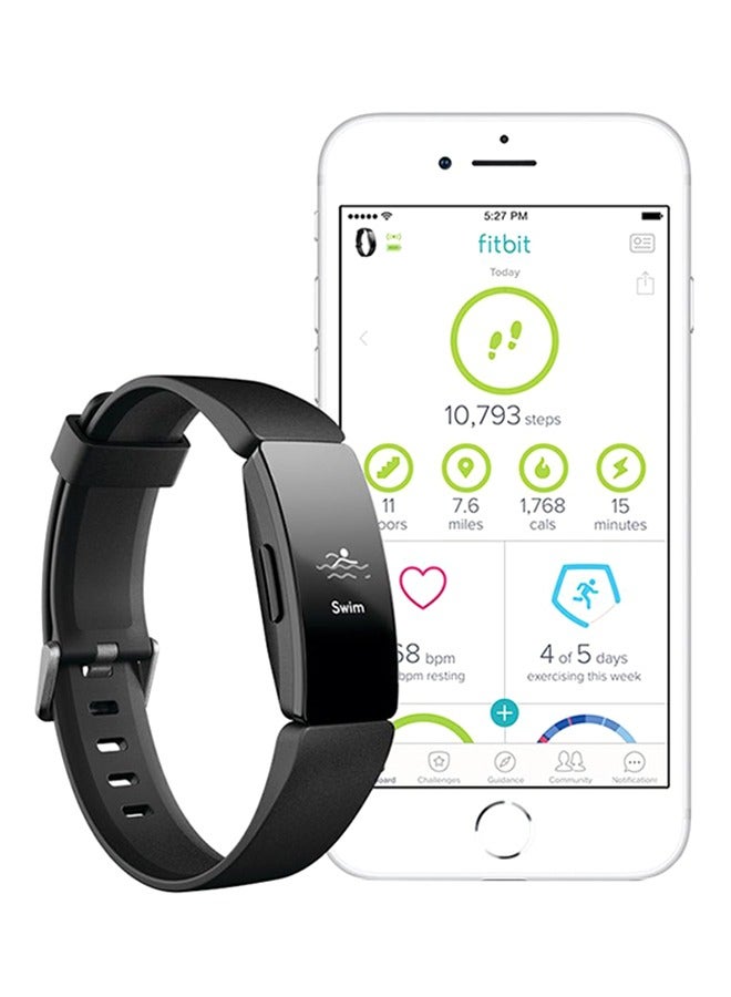 FitBites Inspire HR Swimproof Fitness Tracker Black  - Image 4
