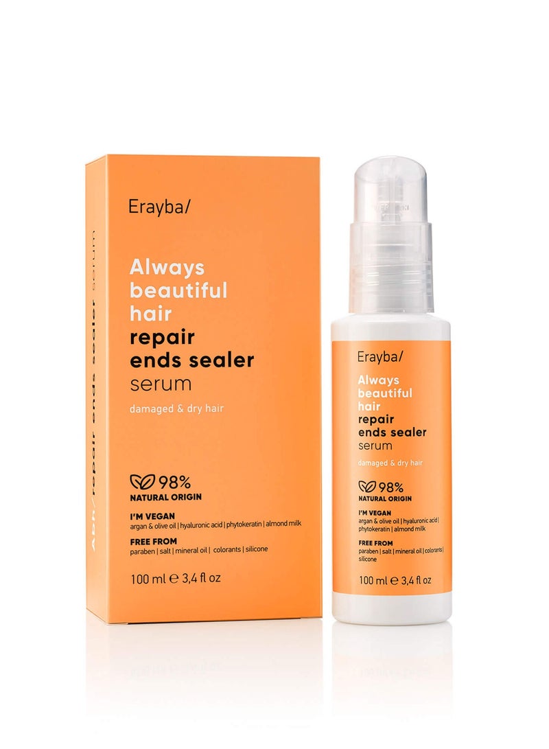Erayba Repair ends Sealer Serum Damaged & dry Hair100Ml - Image 1