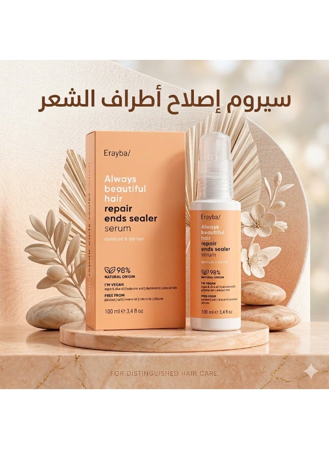 Erayba Repair ends Sealer Serum Damaged & dry Hair100Ml - Image 5