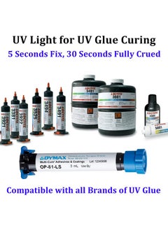 I0DO Uv Curing Light for Resin,Uv Resin Light Curing for Epoxy Crafts,Uv Resin Curing Light Box for LCD SLA Dlp 3D Resin Printer 405nm,Large Uv Light for Resin Curing Jewelry 365nm (Mini uv Curing Light)  - Image 5