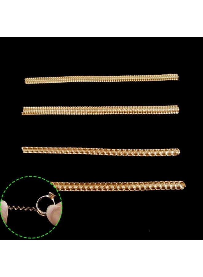 Ring Size Adjuster, 4 Pieces Set in 4 Different Sizes - Rose Gold Color - Image 5