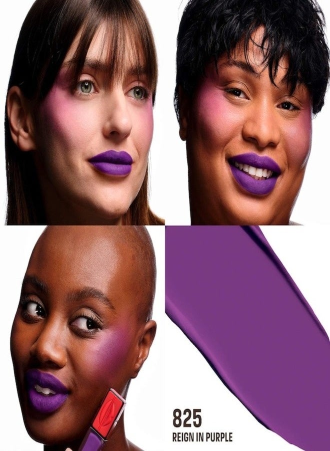 ميك اب فور ايفر ميك أب فور إيفر أرتيست سائل كولور 825 رين إن بيربل - أحمر خدود سائل مقاوم للماء للشفاه والخدود، 6 مل - Image 2