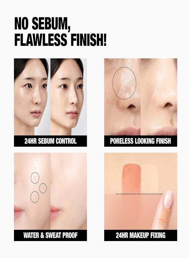 TFIT Translucent Set Finishing Powder - Sebum Control Face Loose Powder, Matte & Silky Finish, Lightweight, Long-lasting, Korean Makeup Setting Powder (2.2 Dark Beige, 0.24 Oz.) - Image 5