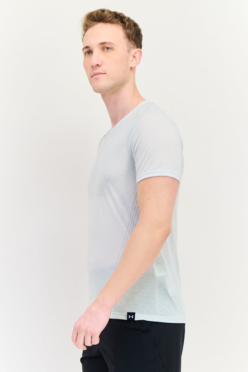 UNDER ARMOUR تي شيرت تدريب قصير الأكمام للرجال، متعدد الألوان - Image 2