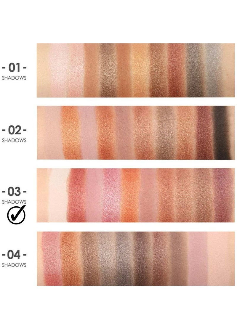 FOCALLURE 10 Color Eyeshadow Palette - Image 3