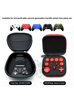 Generic Original Xbox Elite Second-generation Handle Metal Repair Full Set Of Accessories Mushroom Head Rocker Cap-Product Color:Elite II-Original Metal Mosaic Arrow Keys  - Image 4