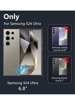 BORTONY Samsung S24 Ultra Case Liquid Soft Silicone Gel Rubber Galaxy S24 Ultra Cover Anti Scratch Drop-Proof Protective Case for Samsung Galaxy S24 Ultra 6.8 Inch  - Image 2