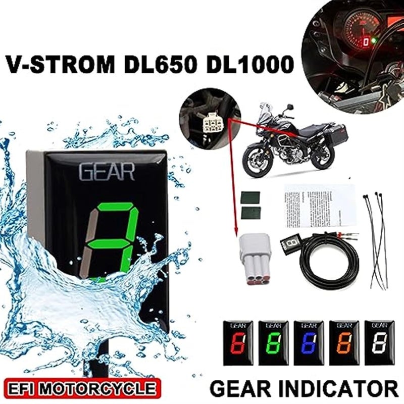Wivplex 1-6 Speed Gear Display Indicator for Motorcycles - Image 4