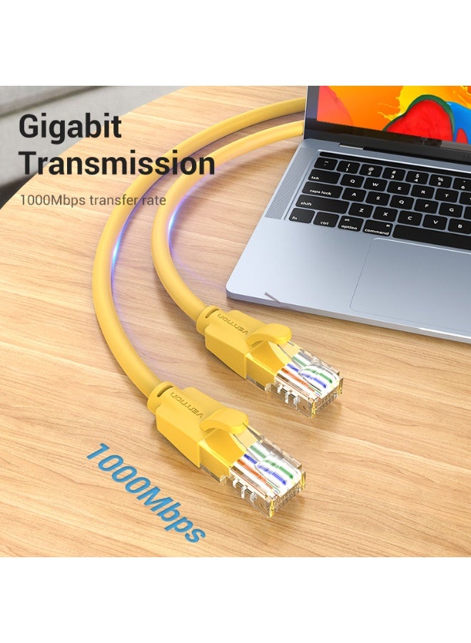 VENTION Cat.6 UTP Patch Cable 1M Yellow Model # IBEYF - Image 4