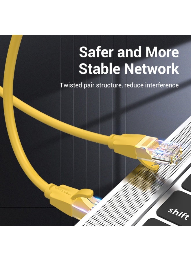 VENTION Cat.6 UTP Patch Cable 1M Yellow Model # IBEYF - Image 5