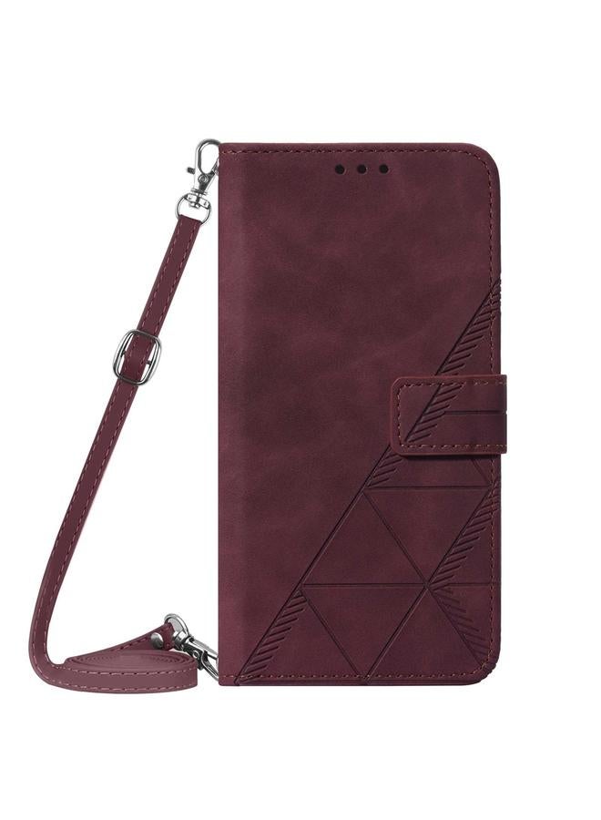 إيروريكس جراب لهاتف Samsung Galaxy M53 5G Crossbody جلدي منقوش ثلاثي الأبعاد - Image 2