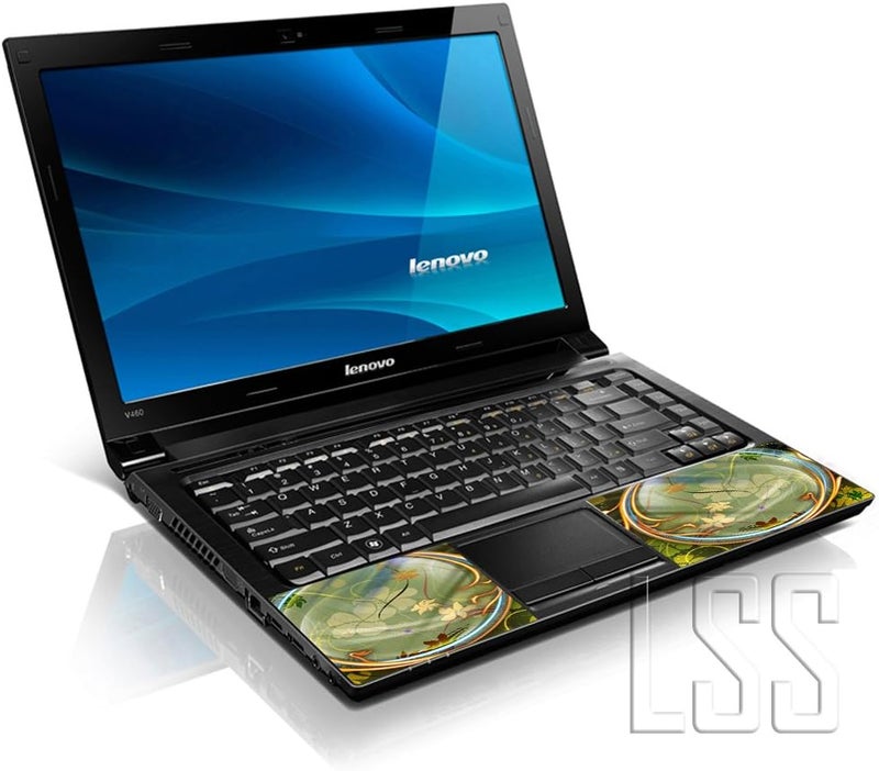 LSS Laptop 17-17.3" Skin Cover with Colorful Flower Tunnel Pattern - Image 2