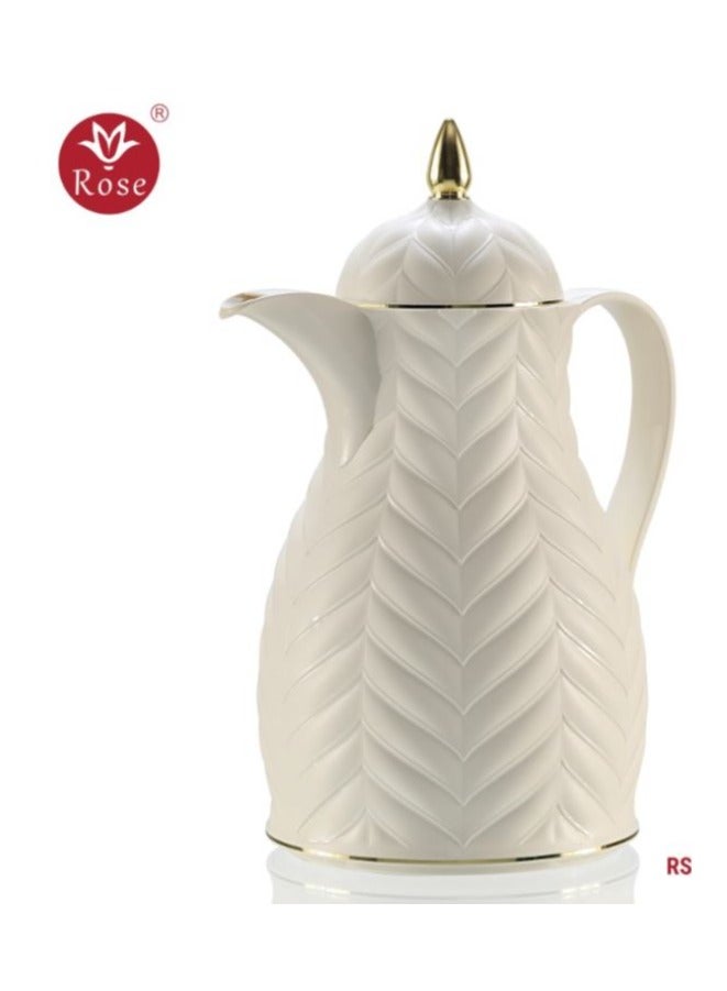 Rose A two-piece thermos set for tea and coffee, 1 liter size - Image 3