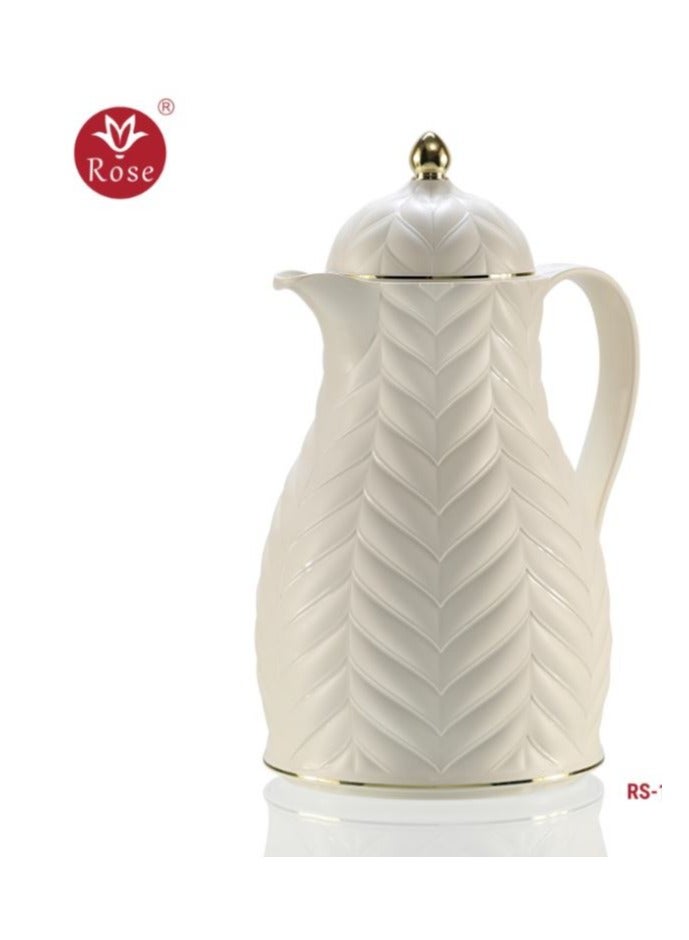 Rose A two-piece thermos set for tea and coffee, 1 liter size - Image 4