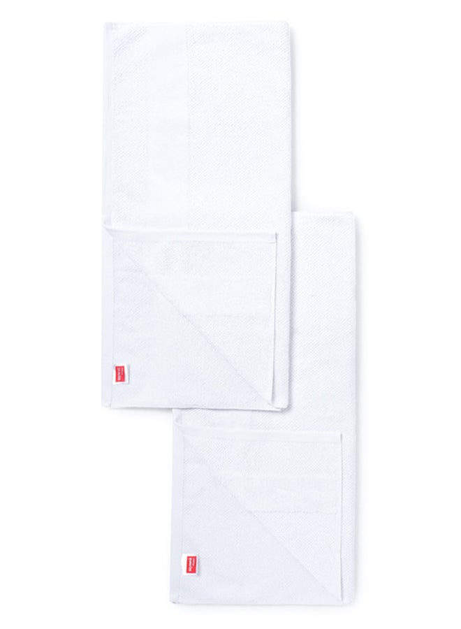 Raymond Home Towel Gift Sets 600 GSM 2 Bath & 2 Hand Towels Super Soft  Pure Cotton (75 x 150 cm(2) + 40 x 60 cm (2)) Towel - Image 4