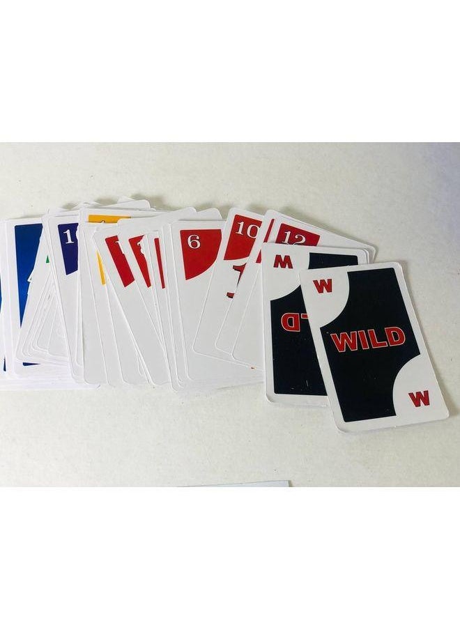 Phase 10 game and a catalog explaining the game. A group game with good materials.