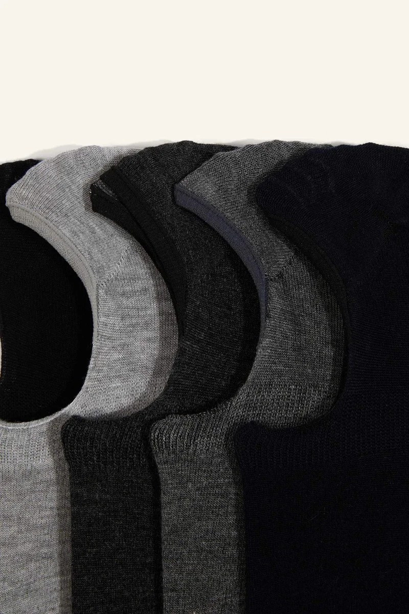 Defacto  Man Seamless 5 Piece Bamboo Ballet Socks for Men | Best Price UAE