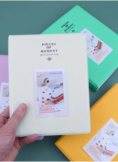 Excefore 128 Pockets Mini Photo Album - Fits for Fujifilm Instax 11 9 8 90 25, Polaroid Snap PIC-300, Kodak 3-Inch Film(Smokey White)  - Image 3