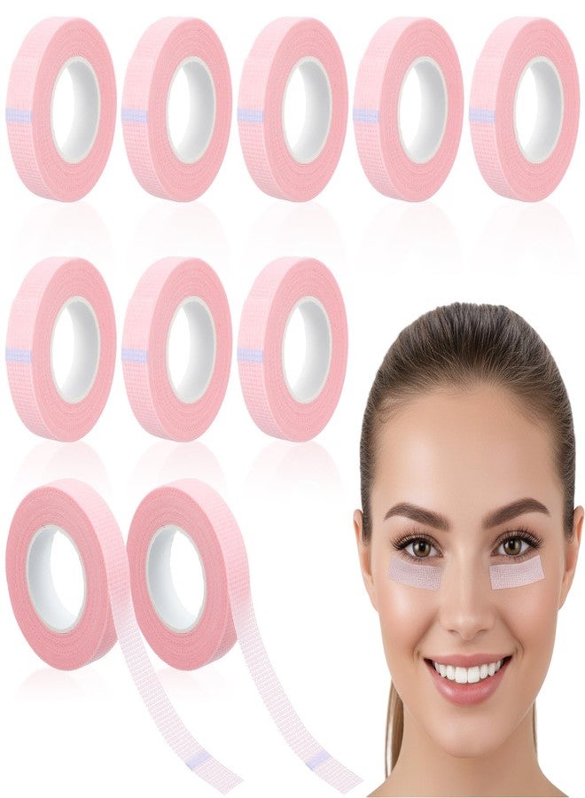 CartHome 10Pcs Eyelash Extension Kit, Eyelid Tape, Eye Makeup Tape Ideal for Eye Makeup Styling, Beauty Salon Grooming and Party Creation - Image 1