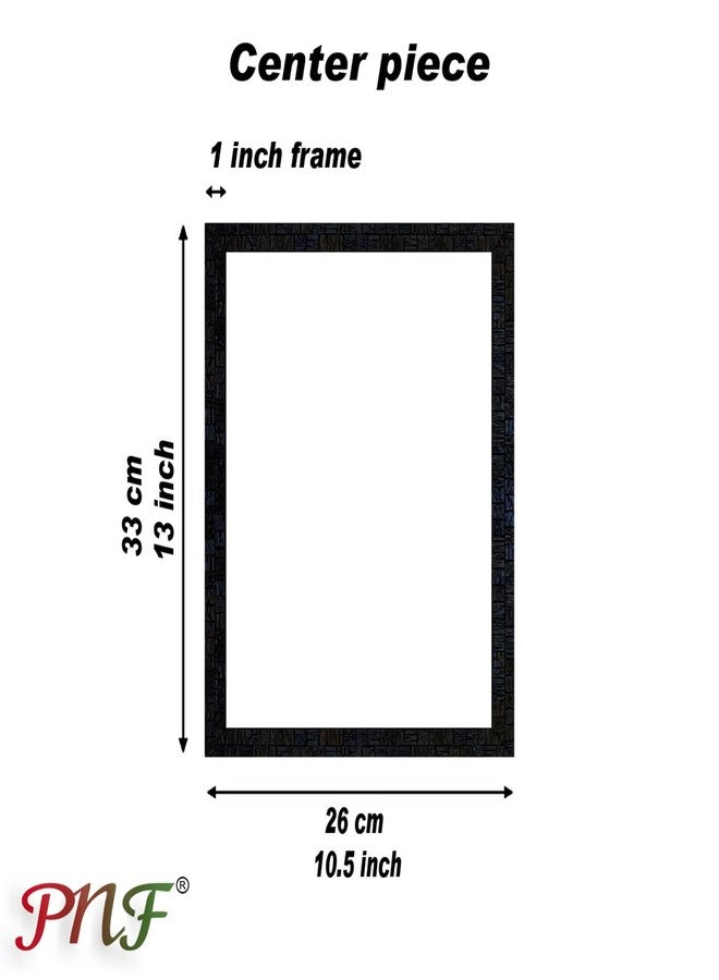 pnf Poster And Frames Hand Painted Landscape Scenery With Acrylic Sheet | Living, Bedroom | Home Decoration | Best Gifting Option | Set Of 3 (14x22inch) 27095 - Image 4