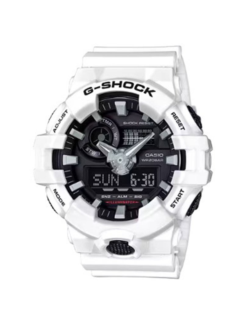 G-SHOCK ساعة يد تناظرية ورقمية للرجال GA-700-7ADR - Image 1