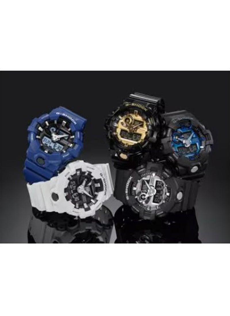 G-SHOCK ساعة يد تناظرية ورقمية للرجال GA-700-7ADR - Image 2