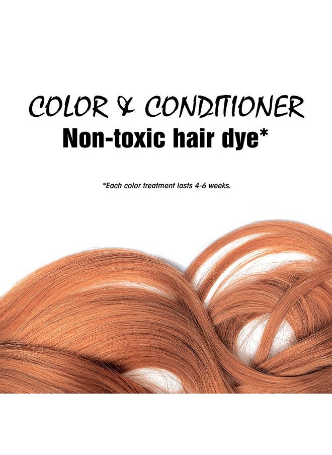 Light Mountain Light Mountain Henna Hair Color & Conditioner - Light Red Hair Dye for Men/Women, Organic Henna Leaf Powder and Botanicals, Chemical-Free, Semi-Permanent Hair Color, 4 Oz  - Image 3