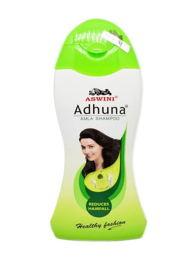 Aswini Adhuna Amla Shampoo - 200ml - Helps in Stopping Hair Loss, & Growing Thick Hair