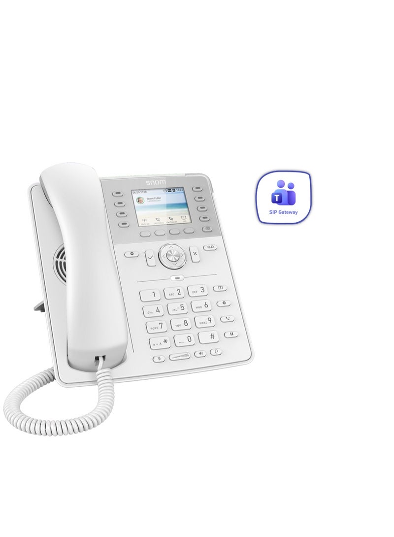 Snom-D735-White Desk phone