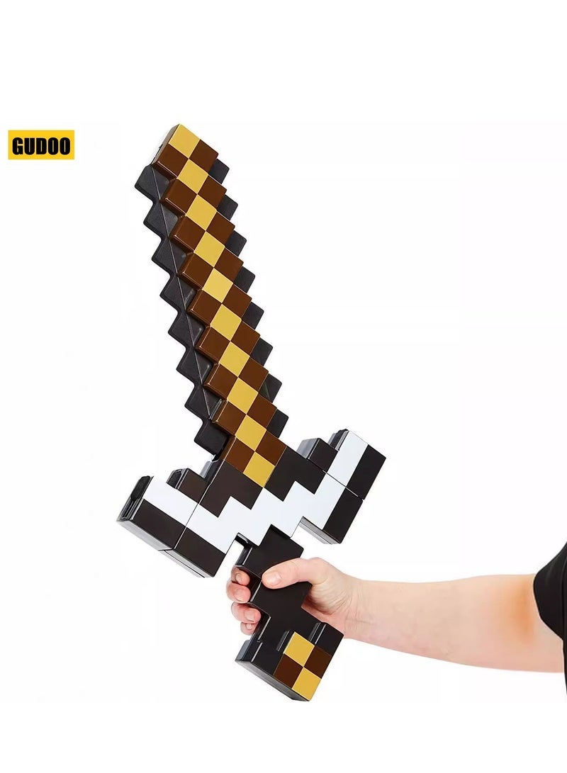 GUDOO Children's Costume Toys Transforming Sword and pickaxe - Image 2
