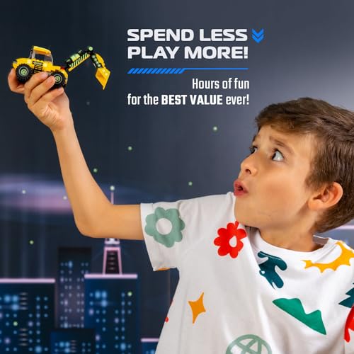 JITTERYGIT Robot Building Toy Gift for Boys, Perfect STEM Gift for Builders Ages 6, 7, 8, 9, and 10 Year Olds, Yellow Zakarpian (238 Pcs) Robotryx - Image 4