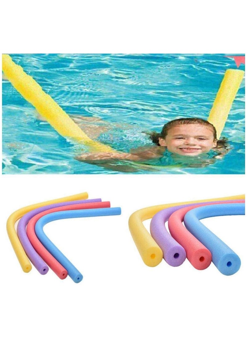 Generic - SWIMMING NOODLES, Floating Swimming Pool Noodle Swim Kickboard Water Float Aid Woggle Noodles Hollow Learn Swimming Foam Diy Toys - Multicolour - Image 1