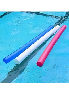 SWIMMING NOODLES, Floating Swimming Pool Noodle Swim Kickboard Water Float Aid Woggle Noodles Hollow Learn Swimming Foam Diy Toys - Multicolour