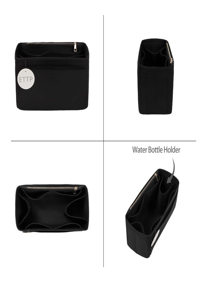ETTP Purse Organizer Insert For Handbags, Tote Bag Organizer Insert, Compatible with MJ Tote and Onthego(X-Large, Black) - Image 3