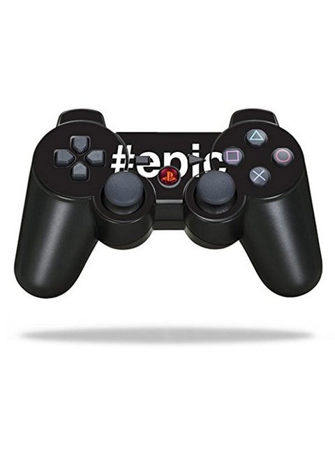 Mightyskins Skin Compatible With Sony Playstation 3 Ps3 Controller Epic | Protective, Durable, And Unique Vinyl Decal Wrap Cover | Easy To Apply, Remove, And Change Styles | Made In The Usa