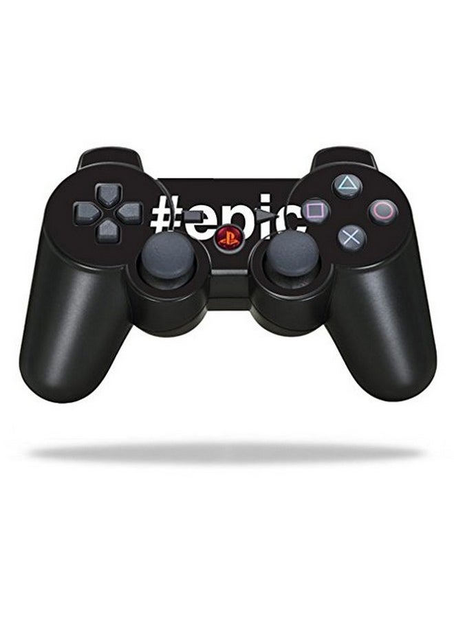 Mightyskins Skin Compatible With Sony Playstation 3 Ps3 Controller Epic | Protective, Durable, And Unique Vinyl Decal Wrap Cover | Easy To Apply, Remove, And Change Styles | Made In The Usa