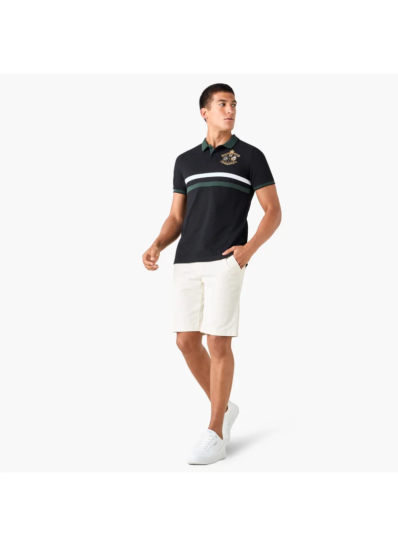 سبلاش فيڤ Embroidered Polo T-shirt