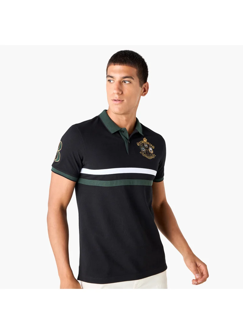 سبلاش فيڤ Embroidered Polo T-shirt